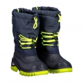 CMP Zimowe buty Ahto Waterproof/wodoszczelne czarne dla małych dzieci